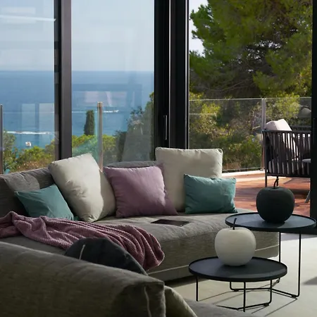 ヴィラ Cala Canyelles Contemporary With Sea View リョレート・デ・マル